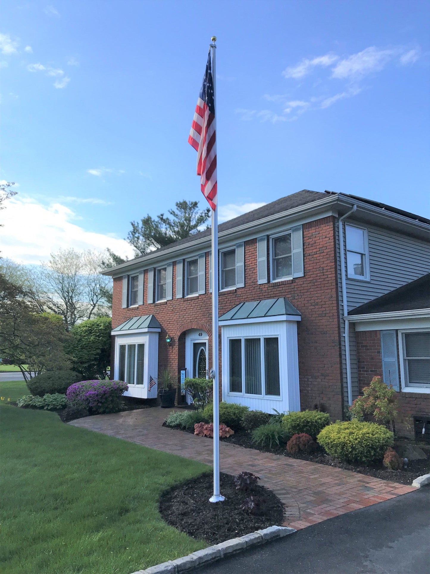25' Flagpole 4" x 0.125 - Symonds Flags
