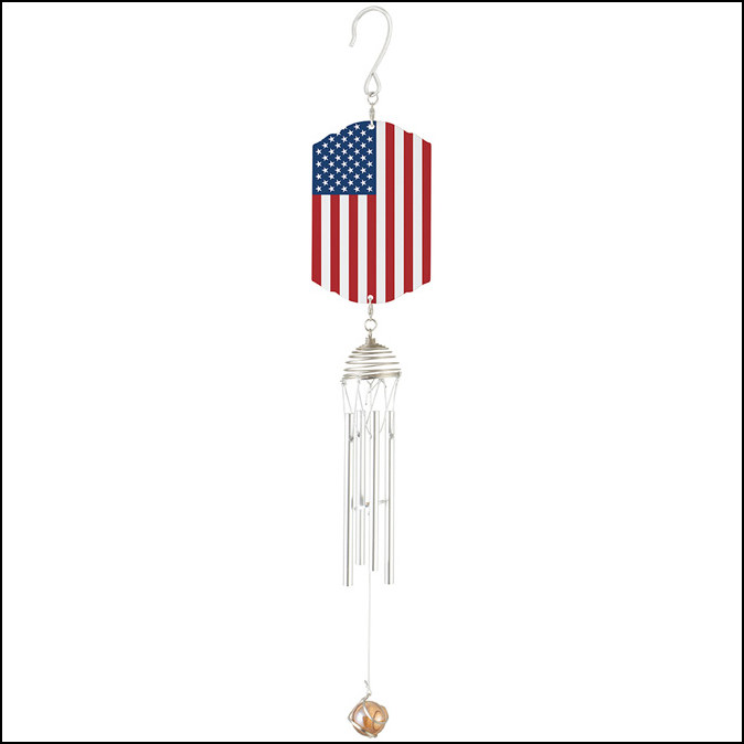 American Flag 18 Picture Perfect Chime