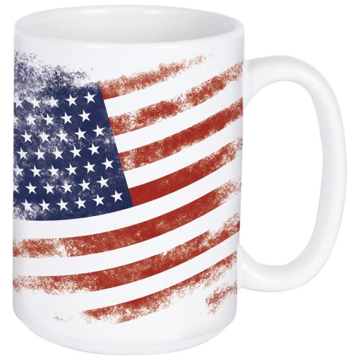 American Flag Mug
