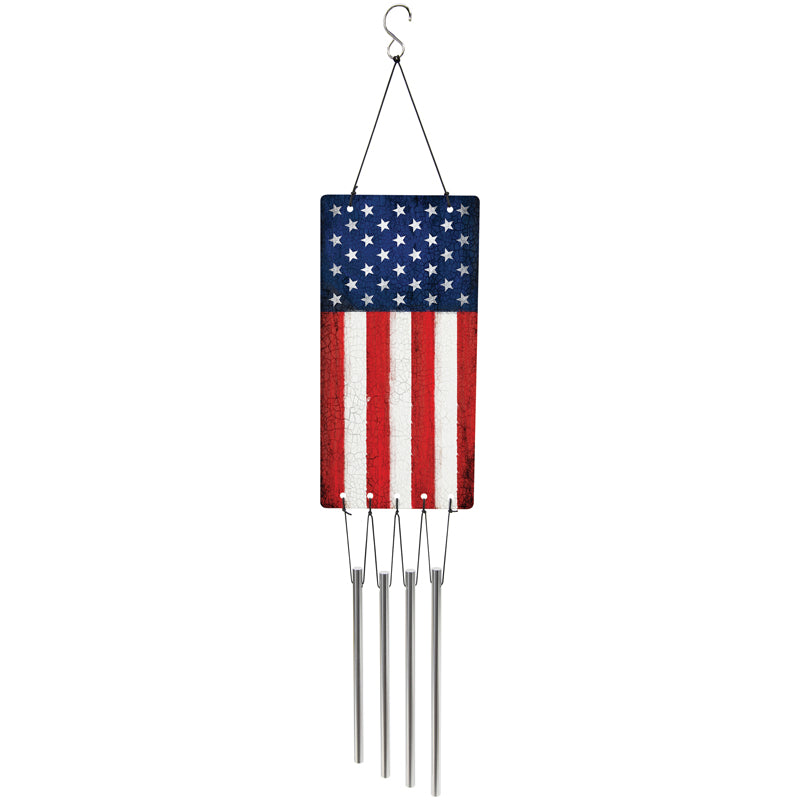 American Flag-26 inch Chime