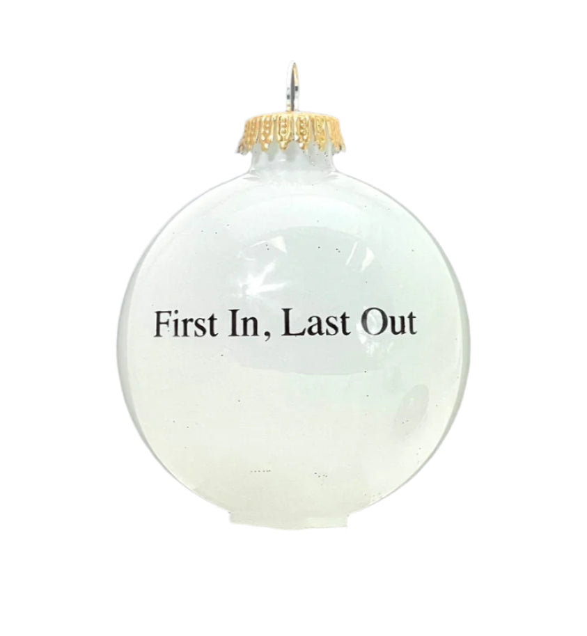 Firefighter Shield Ornament