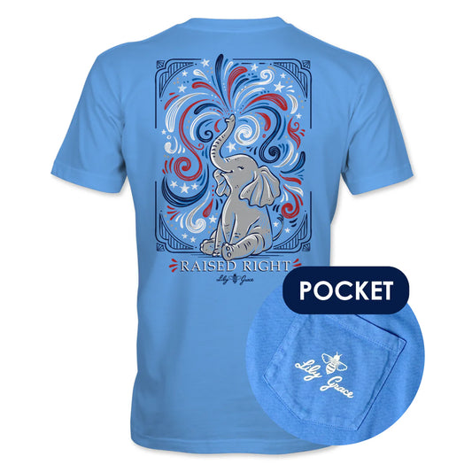 Lily Grace- Raised Right Pocket Shirt