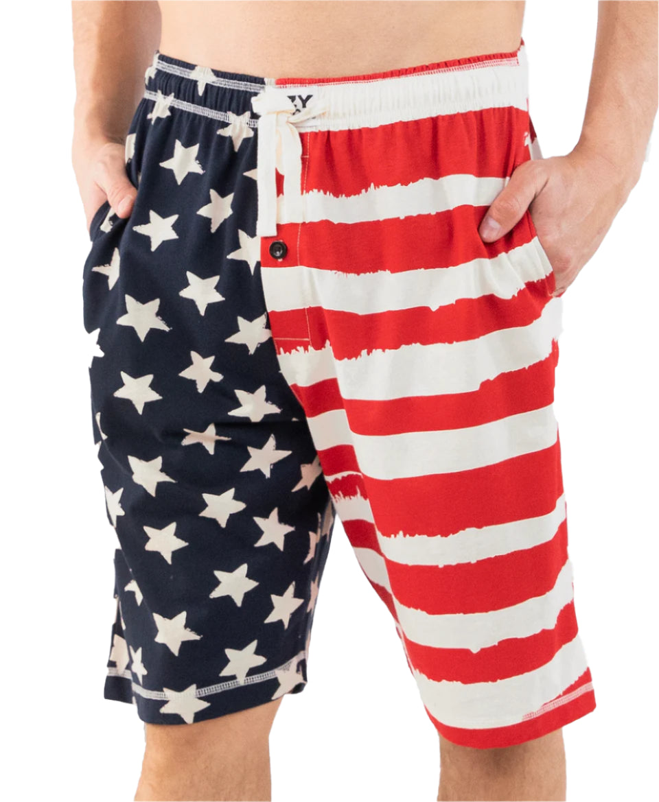 Stars & Stripes PJ Shorts