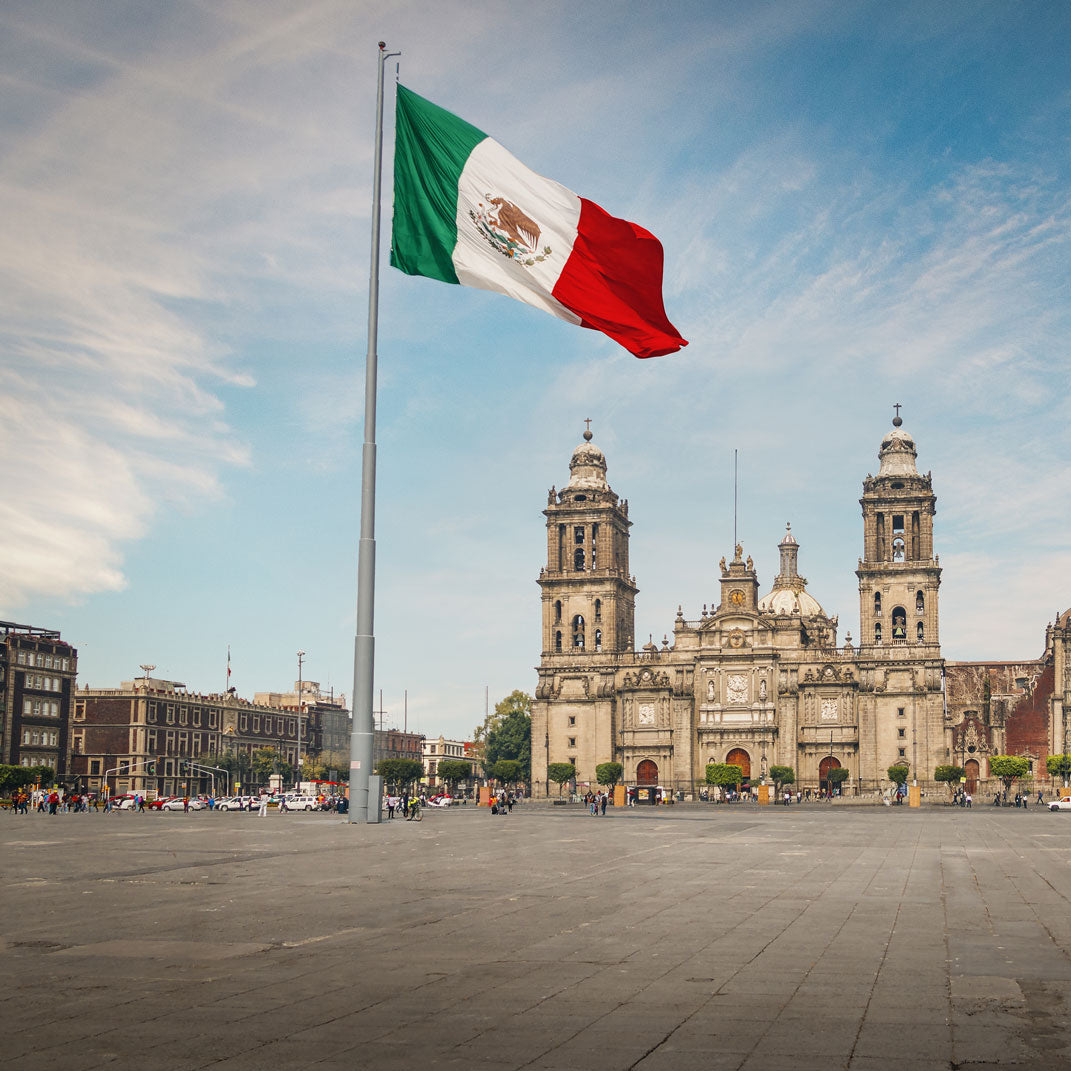 Zocalo Square and Mexico City Cathedral - Mexico City, Mexico