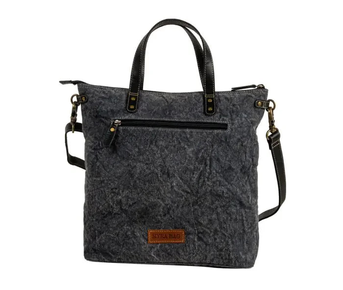 Cavender Floral Canvas Tote Bag