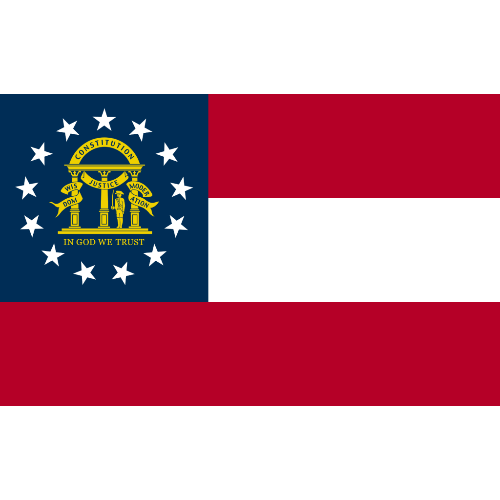 Georgia State Flag - Symonds Flags
