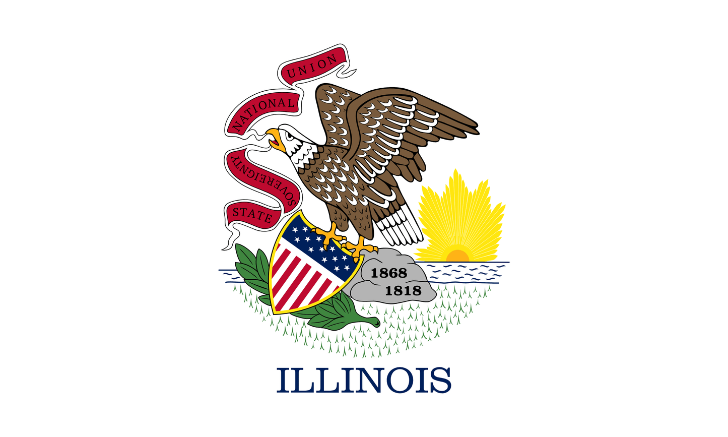 Illinois State Flag - Symonds Flags