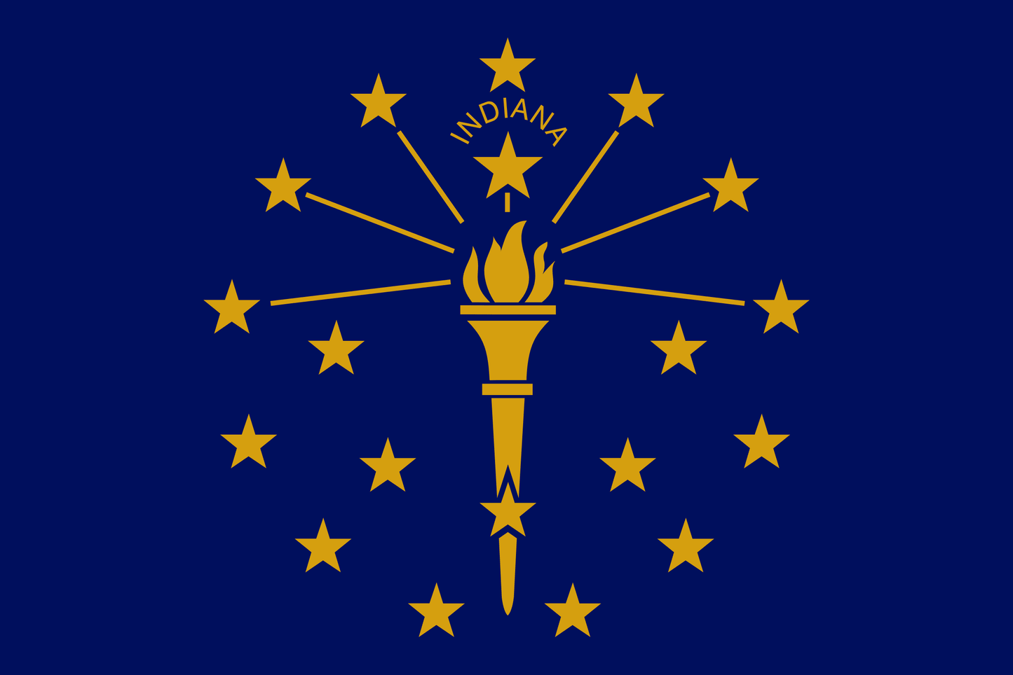 Indiana State Flag - Symonds Flags