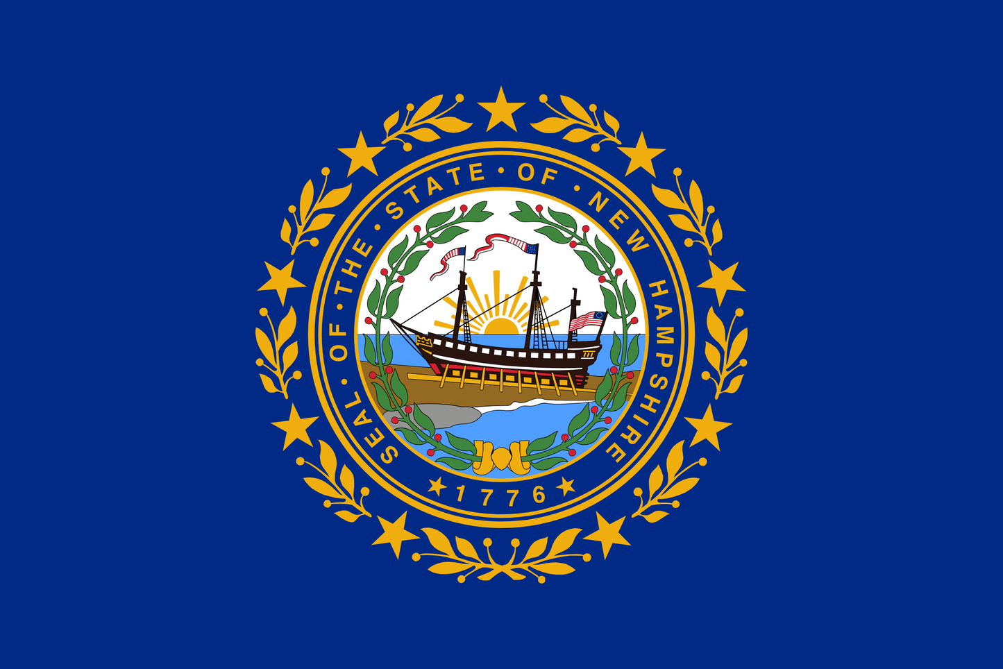 New Hampshire State Flag - Symonds Flags