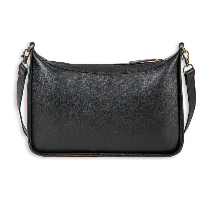 Sunflower George Hand-Tooled Bag