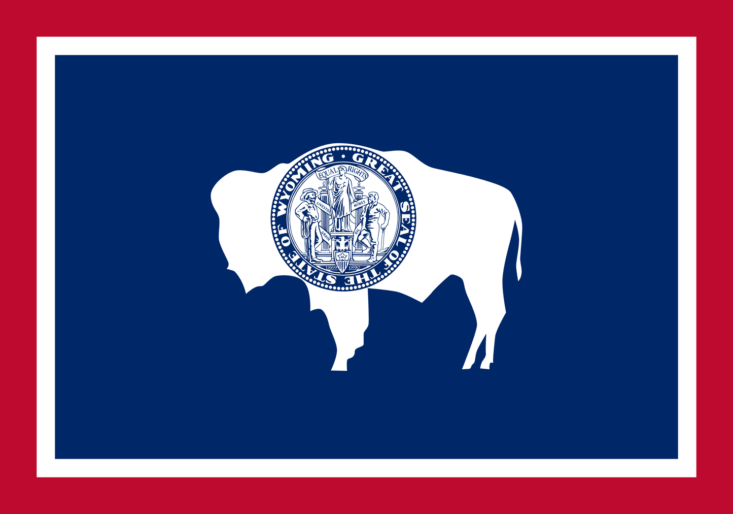 Wyoming State Flag - Symonds Flags