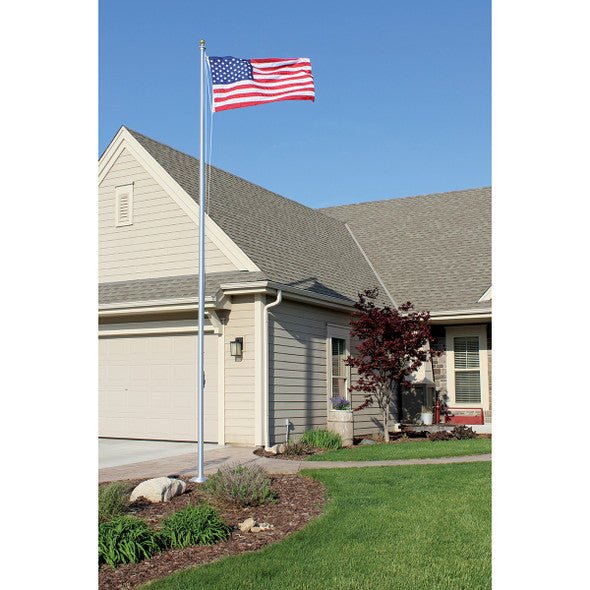 20' Flagpole 4" x .125" - Symonds Flags