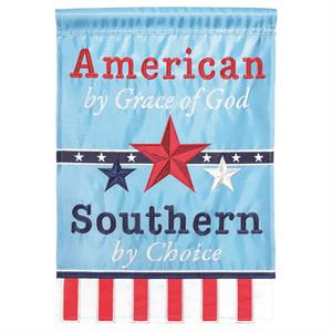 Southern By Choice Garden Flag