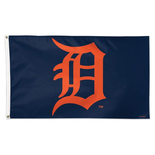 Detroit Tigers Logo Flag-DELUXE 3' X 5'