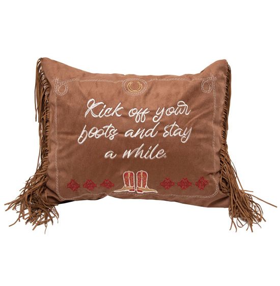 Kick Off Your Boots Pillow