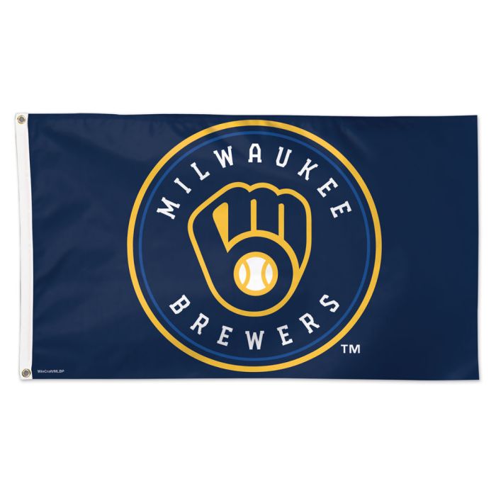 Milwaukee Brewers Flag-DELUXE 3' X 5'