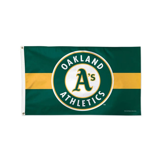 Oakland Athletics Flag-DELUXE 3'X 5'