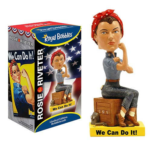 Rosie the Riveter Bobble Head