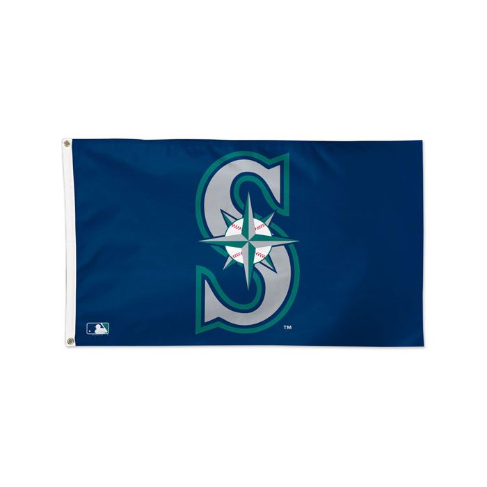 Seattle Mariners Flag-DELUXE 3'X 5'