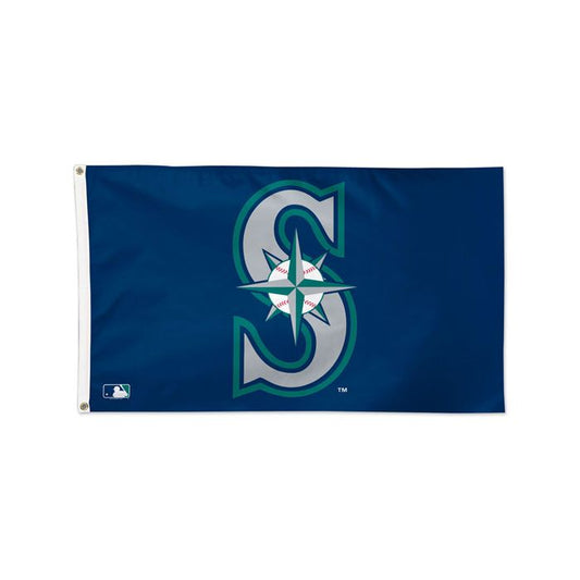 Seattle Mariners Flag-DELUXE 3'X 5'