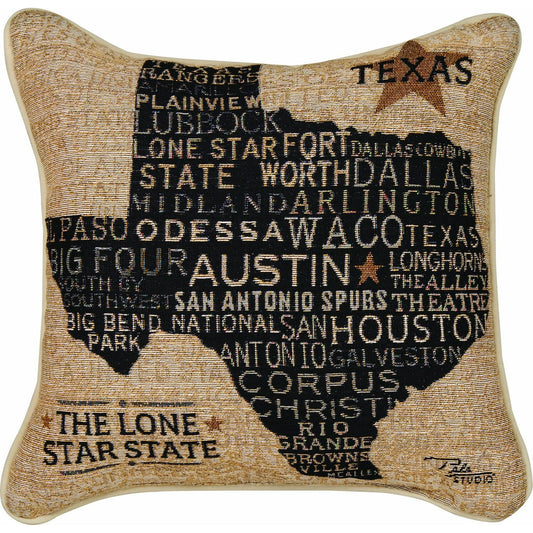 Texas Cities Pillows