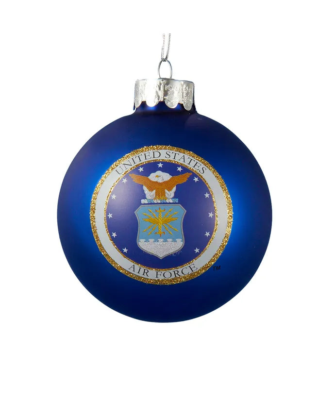 U.S. Air Force Glass Ball Ornament