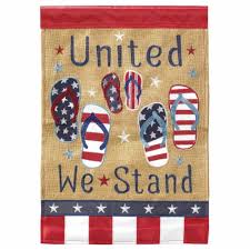 United We Stand Garden Flag