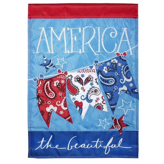 AMERICA THE BEAUTIFUL 13x18 GF (FLAG AMERICA THE BEAUTIFUL 13x18) - Symonds Flags