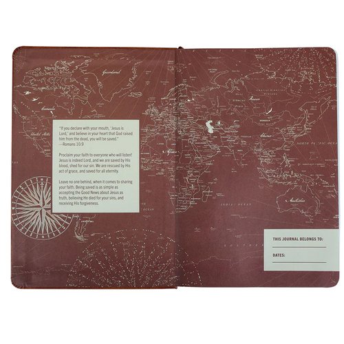 Brown Leather We The People Journal - Symonds Flags