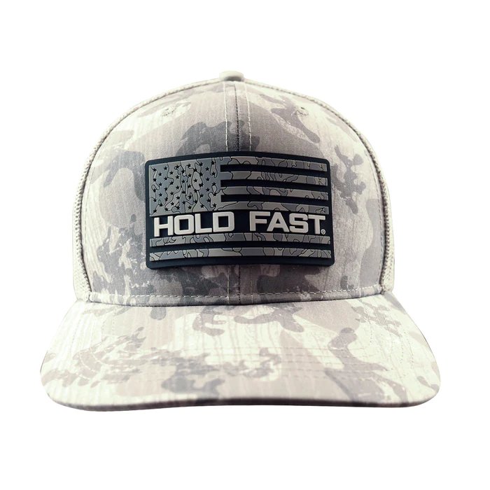 Hold Fast Hat: Light Grey Desert Camo - Symonds Flags