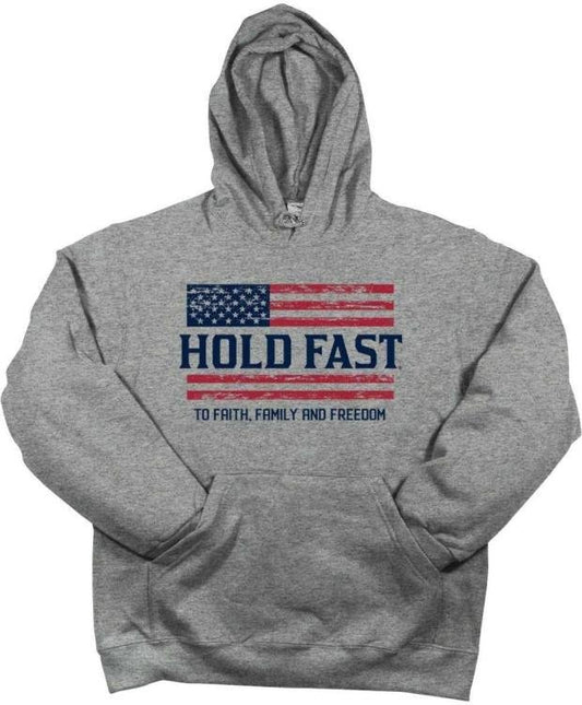 Hold Fast: Hooded Sweatshirt 2 Color Flag - Symonds Flags