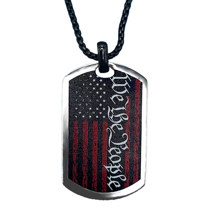 Hold Fast Necklace: We The People Flag - Symonds Flags