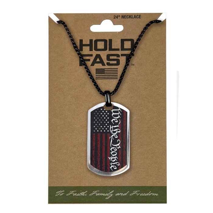 Hold Fast Necklace: We The People Flag - Symonds Flags