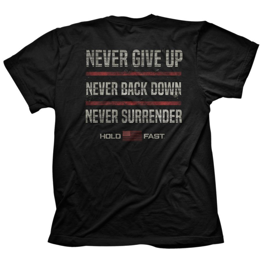 Hold Fast: Never Give Up, Never Back Down, Never Surrender - Symonds Flags