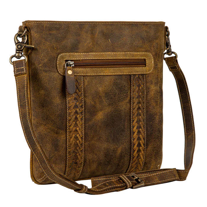 Lawson Round Up Leather and Hairon Bag