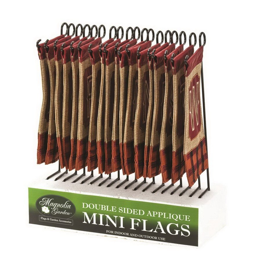 MINI FLAG ASST MONOGRAM FALL - Symonds Flags