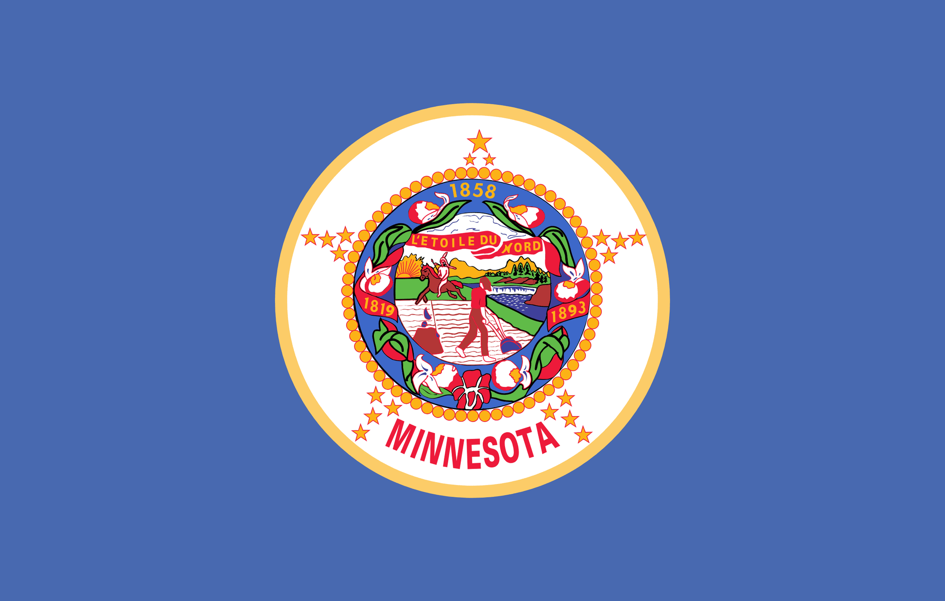 Minnesota State Flag - Symonds Flags