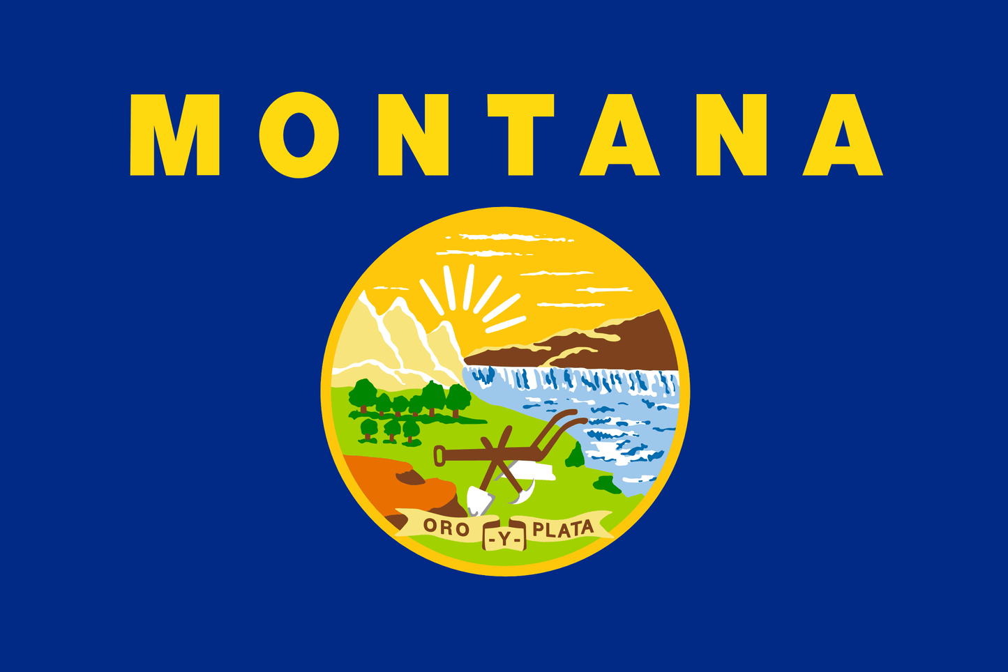 Montana State Flag - Symonds Flags