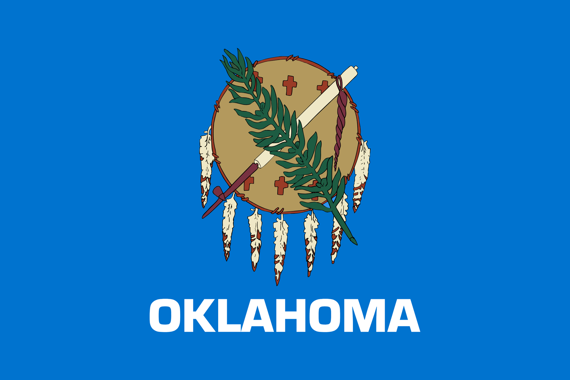 Oklahoma State Flag - Symonds Flags