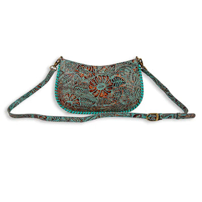 Trail Flower Leather Bag