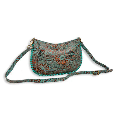 Trail Flower Leather Bag