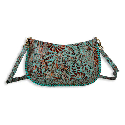 Trail Flower Leather Bag