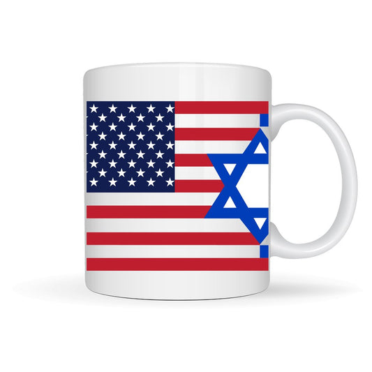 United With Israel Coffee Mug - Symonds Flags