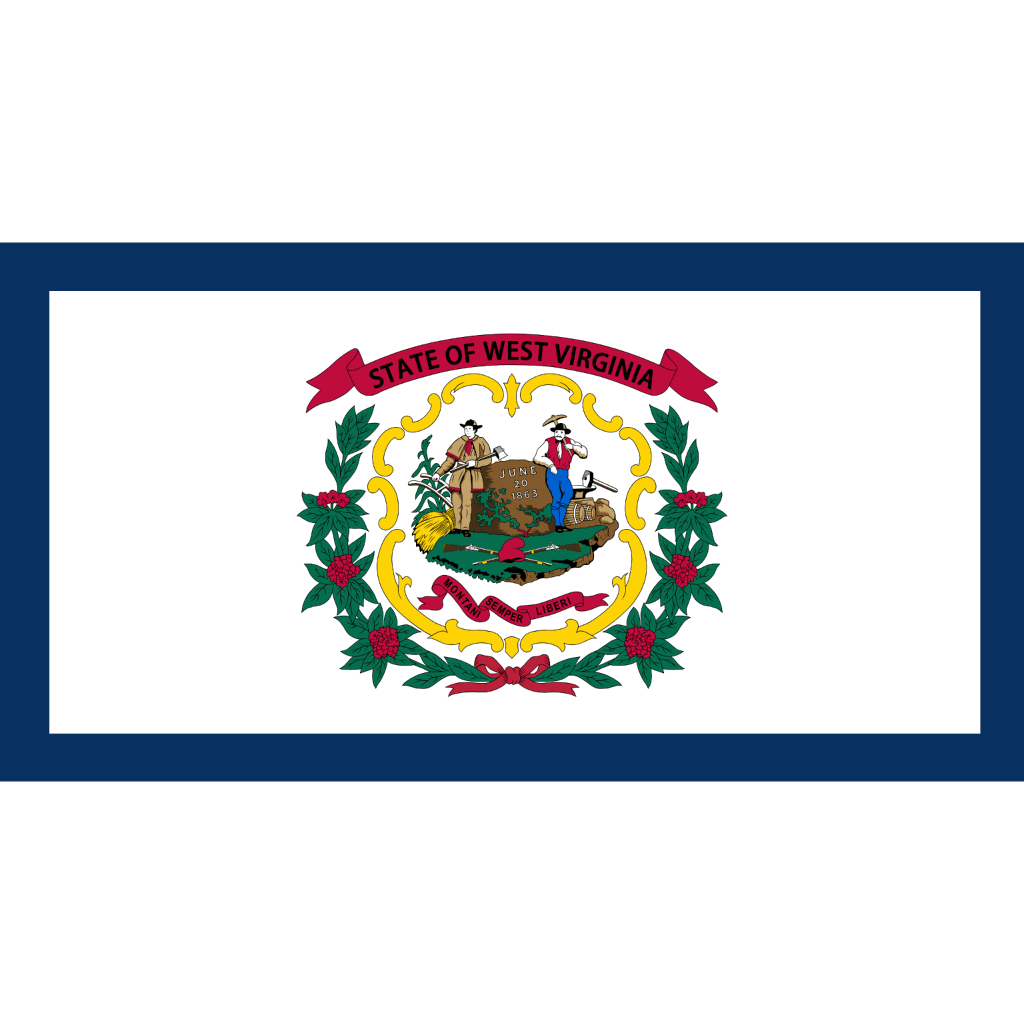 West Virginia State Flag Wild And Wonderful Heritage 3 x5 Flag West virginia state flag wild and wonderful heritage 3 x5 flag